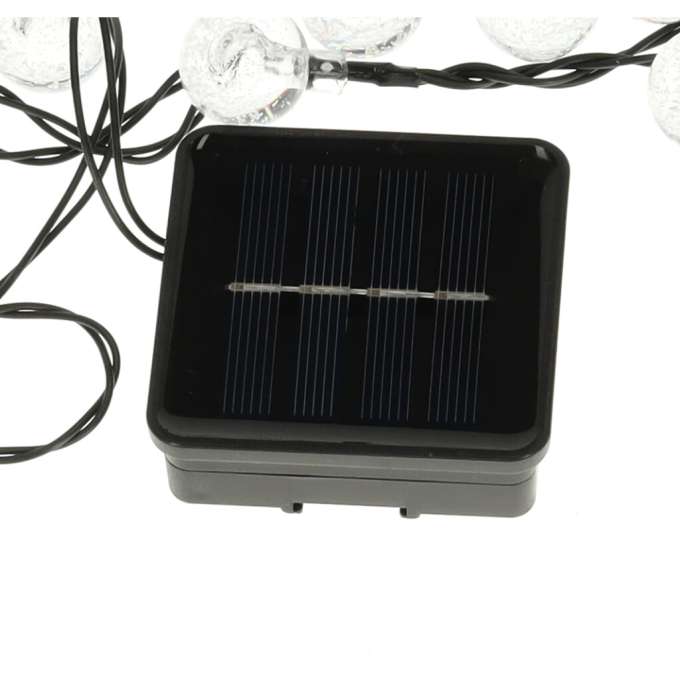 Solarna girlanda kulki LED na balkon i ogród - świeci całą noc bez prądu i kabli - obrazek 21